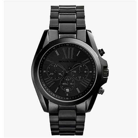 damenuhr michael kors mk5550|Michael Kors MK 5550 Bradshaw Blacktone Chronograph Watch.